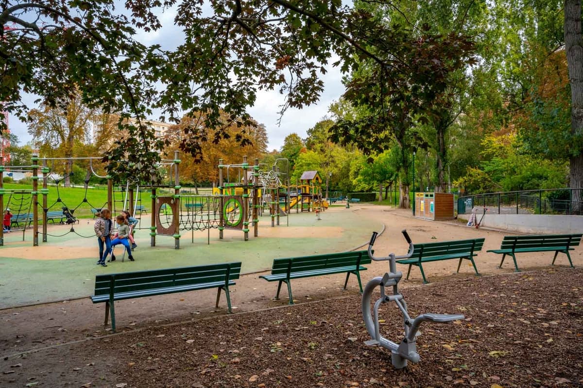 Parc Sainte Périne - Rénovation de l'aire de jeux
