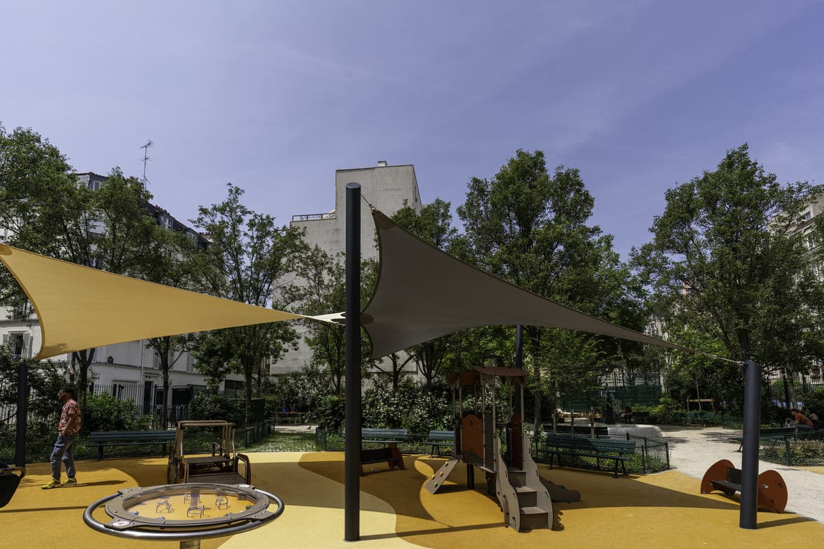 Réaménagement du square Jules Verne
