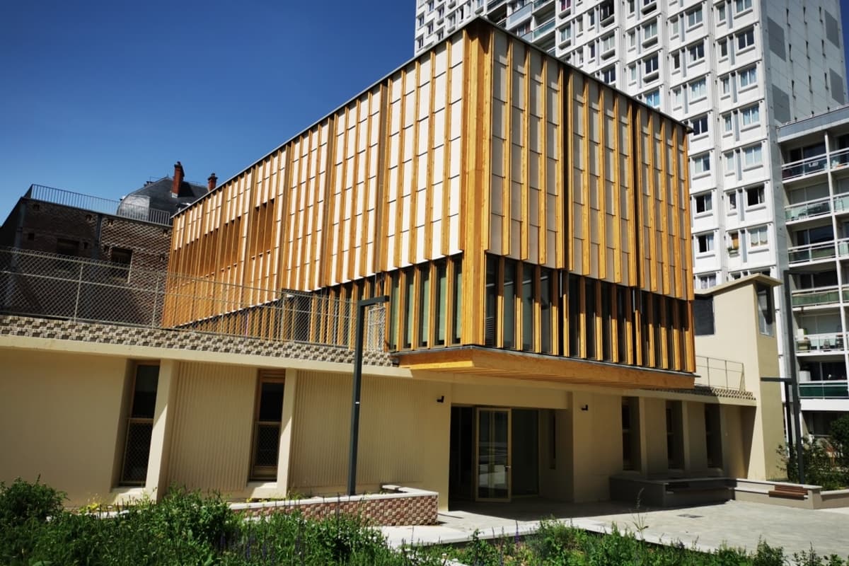 Conservatoire Frédéric Chopin - 43, rue Bargue - Restructuration