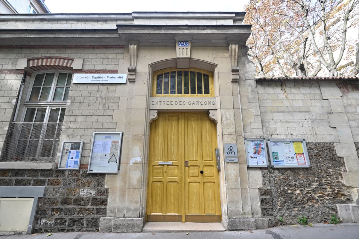 École élémentaire - 293, rue des Pyrénées - Cour oasis