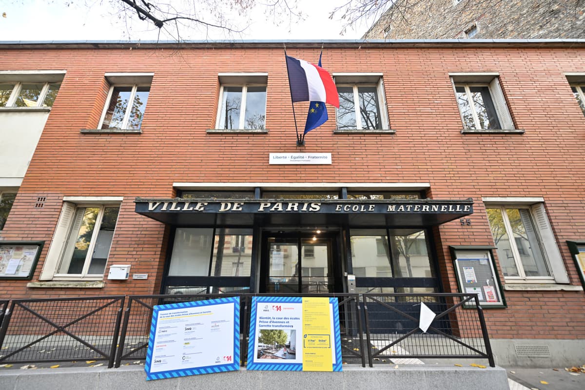 Ecole maternelle - 55, rue Sarrette - Cour oasis