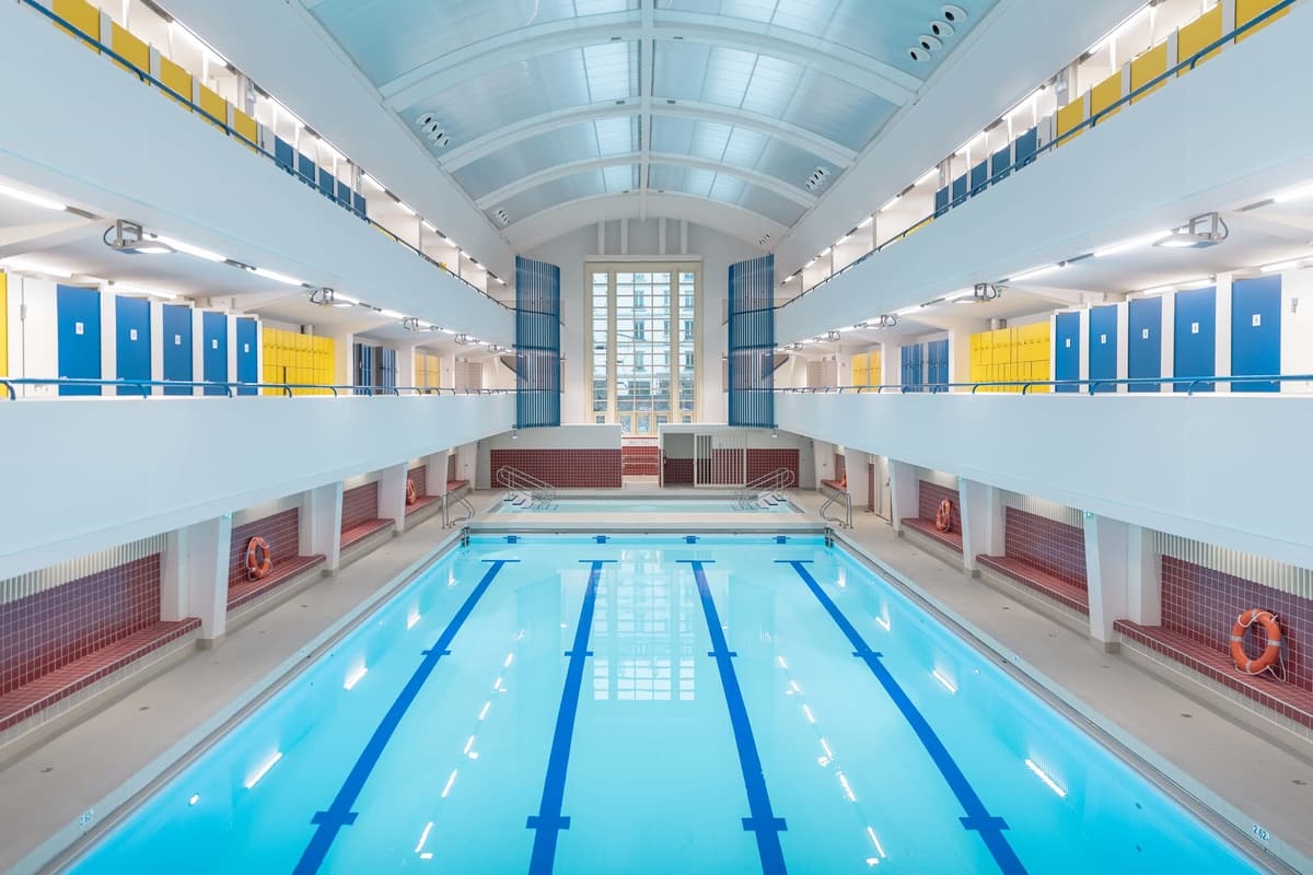 Piscine - 31, rue du Château-Landon - Travaux de rénovation Château-Landon