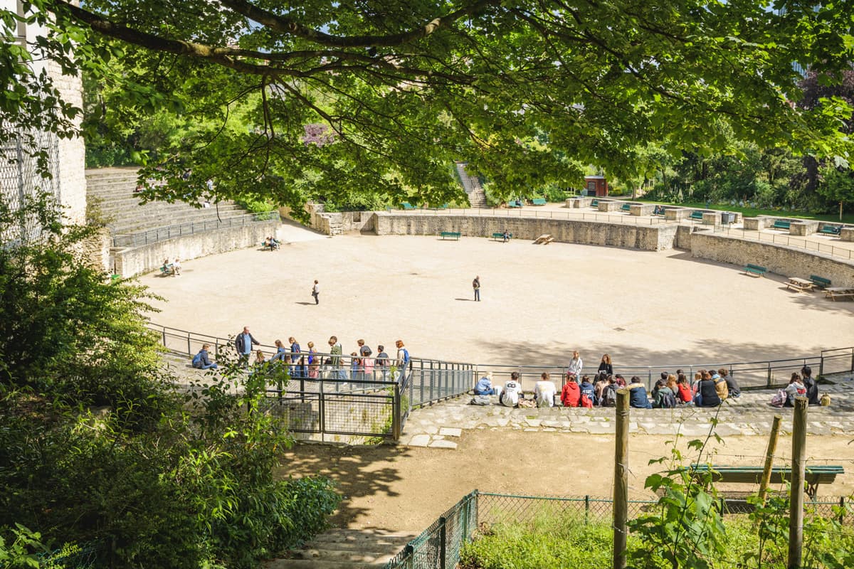 Square des Arènes de Lutèce - Capitan - 6, rue des Arènes - Travaux divers