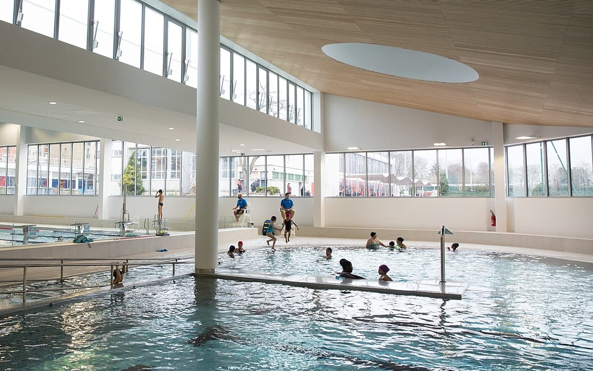 Bassin Ecole Elisabeth - Construction de la piscine