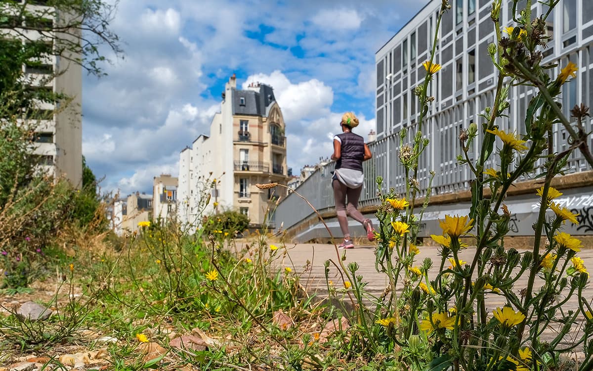 Aménagement de la petite ceinture du 19e - Ferme du Rail