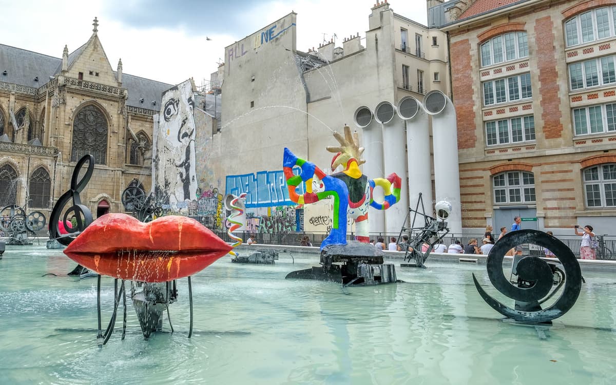 Rénovation de la fontaine Niki de Saint Phalle