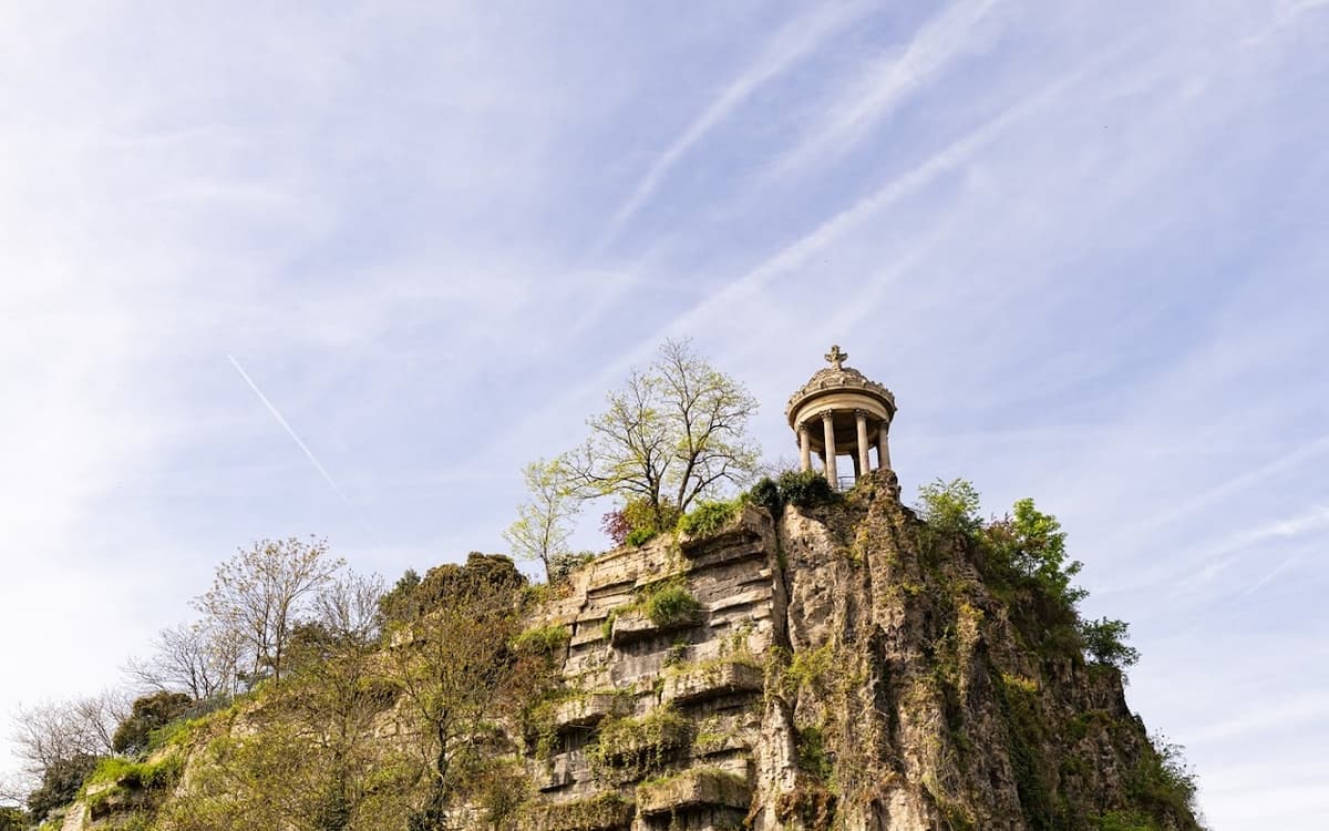 Parc des Buttes Chaumont - Travaux préparatoires : Buttes Chaumont