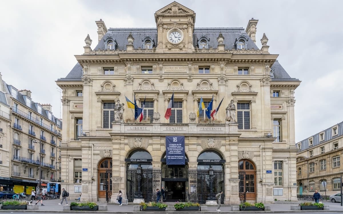 Mairie du 18ème arrondissement - Travaux de restructuration