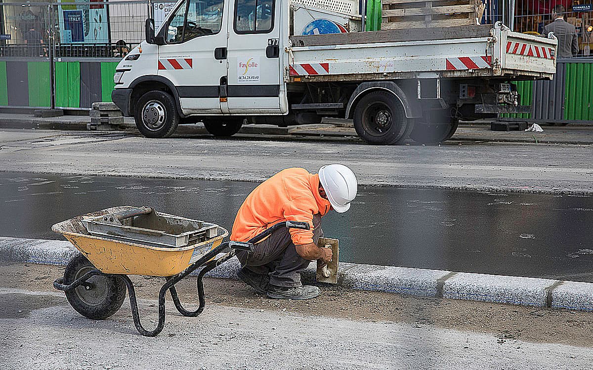 Divers trottoirs du 13ème arrondissement