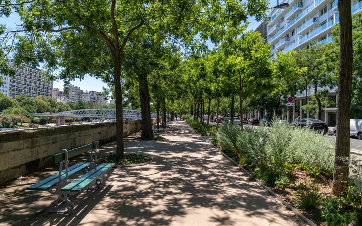 Boulevard Bourdon - Travaux végétalisation