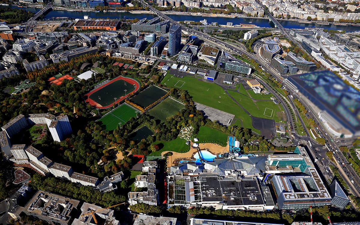 Rénovation des aires de jeux du Parc Suzanne Lenglen