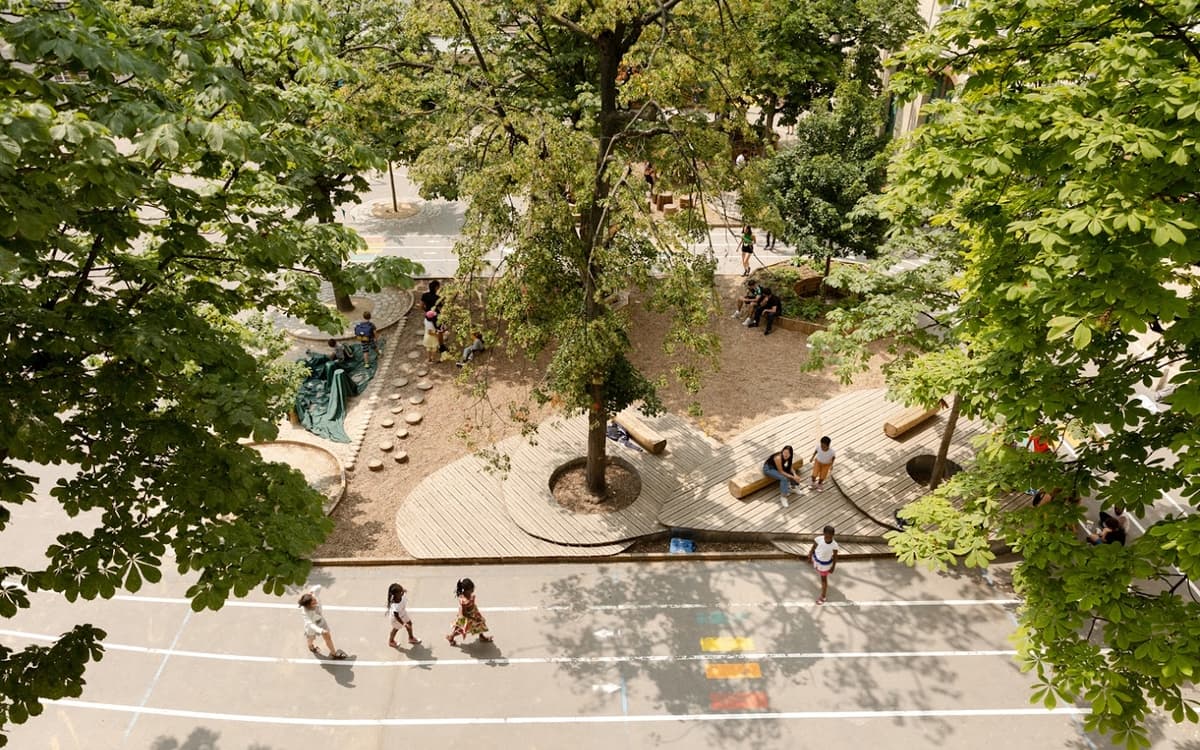 Ecole Maternelle 59 Rue Romainville - Sécurisation du bâtiment : Travaux clos-couvert