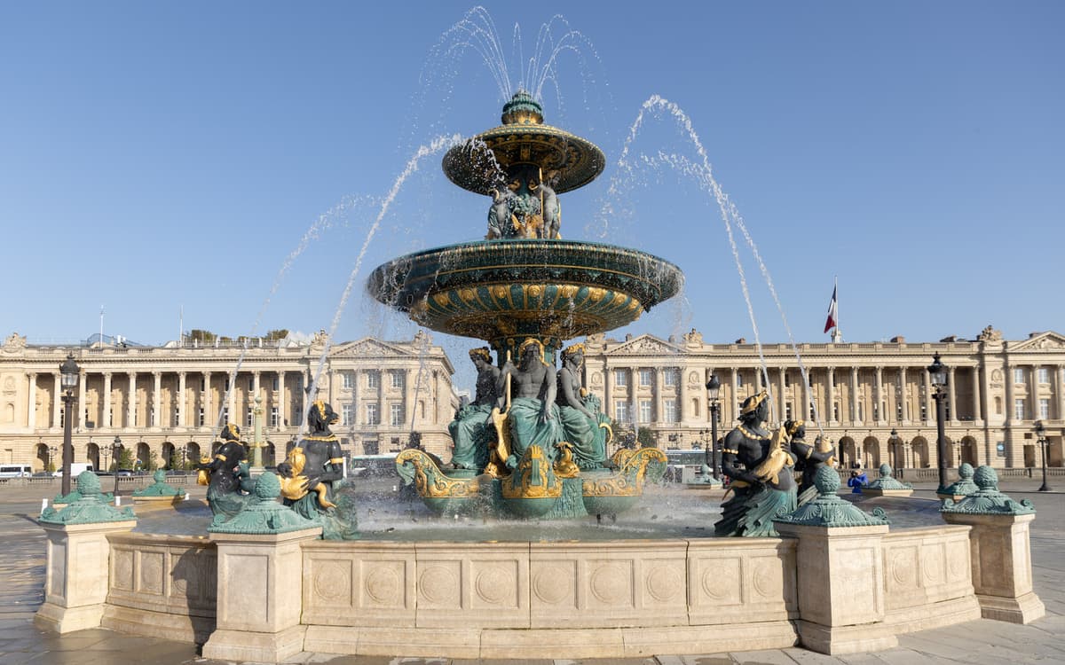Place de la Concorde - Travaux d'entretien
