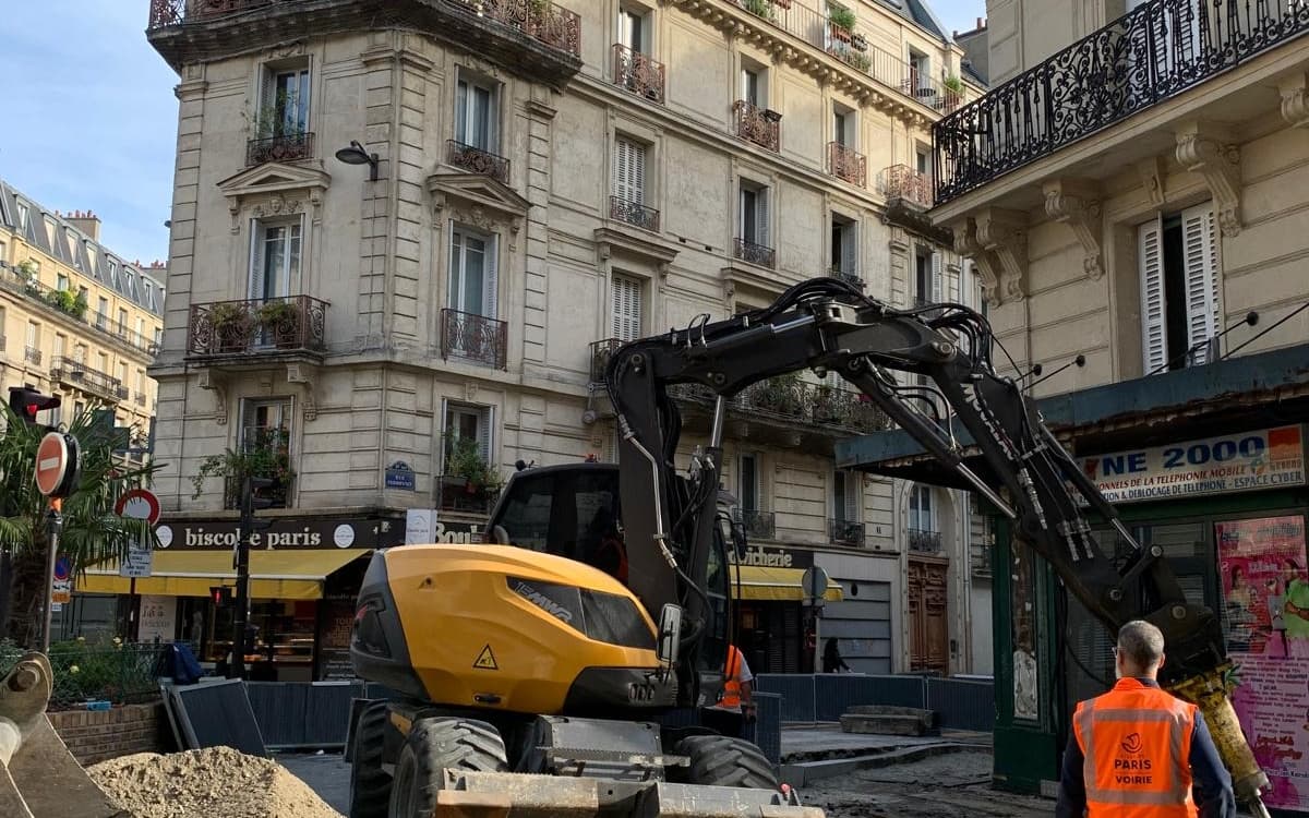 Rue Boy Zélensky (entre n°1 et 10) - Travaux de réfection