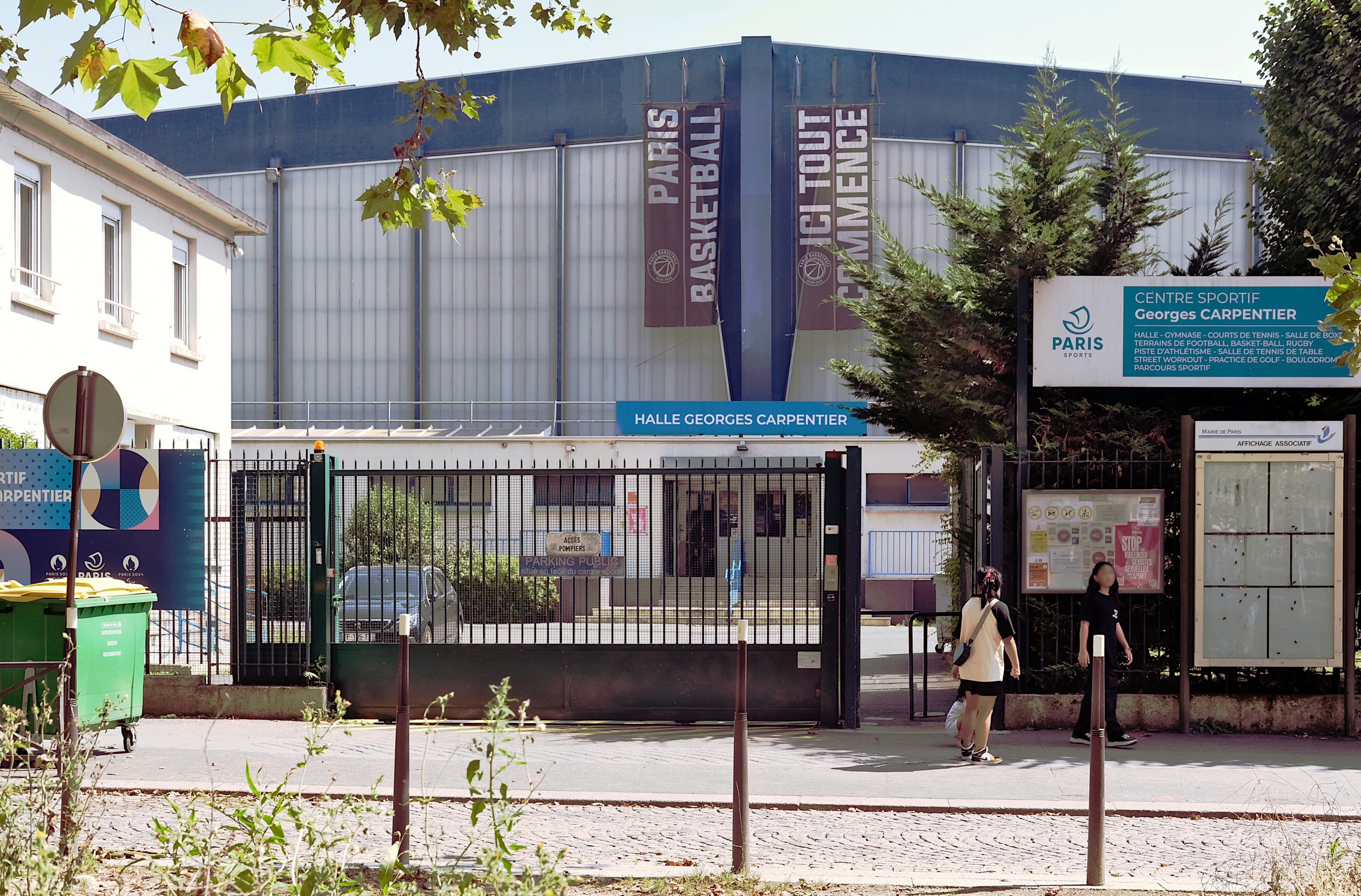 Illustration générique gymnase municipal