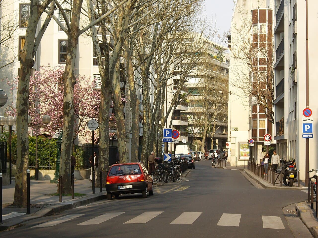 Chaussée rue Poliveau