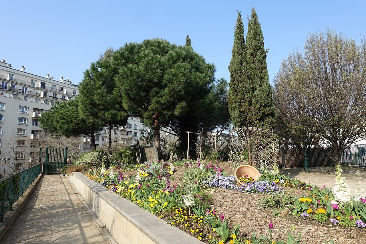 Des jeux pour enfants au jardin Paul Pernin