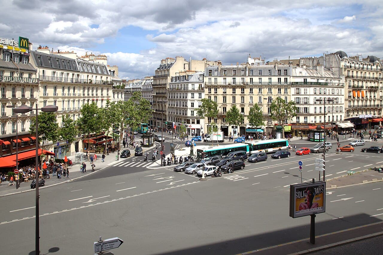 Abords de la Gare Montparnasse