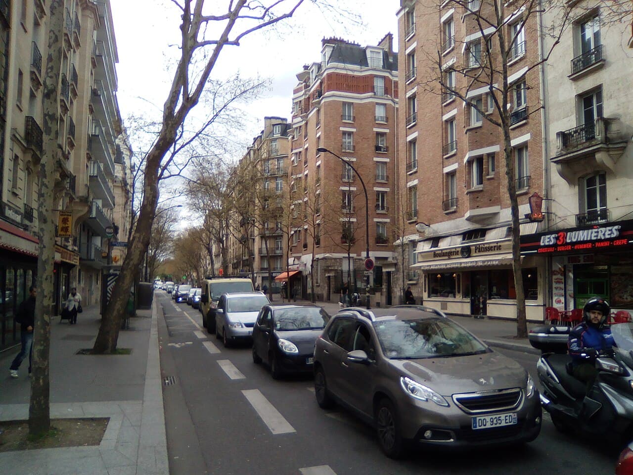 Rue de Belgrade - Complément piste cyclable