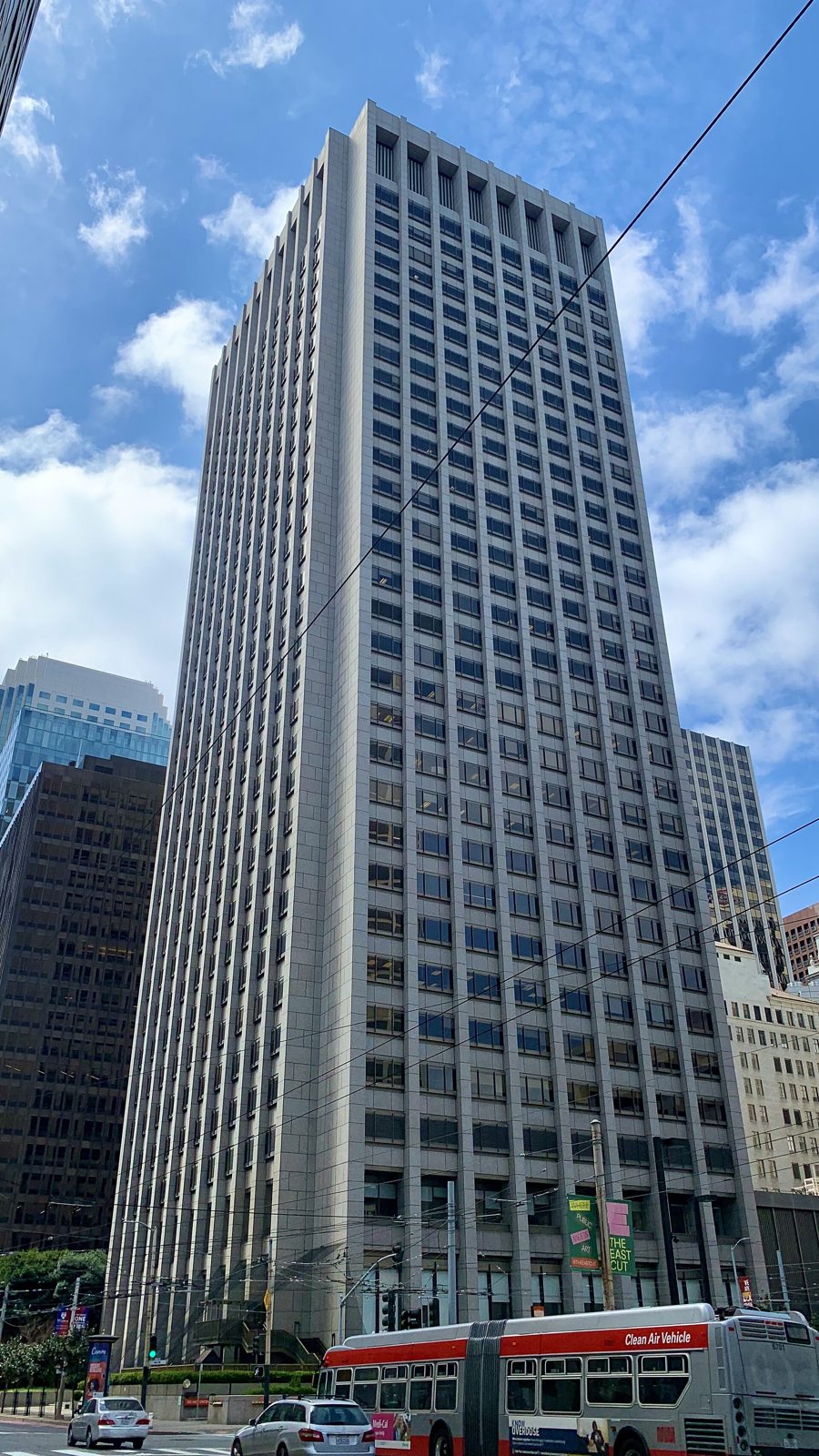 The PG&E building in downtown San Francisco
